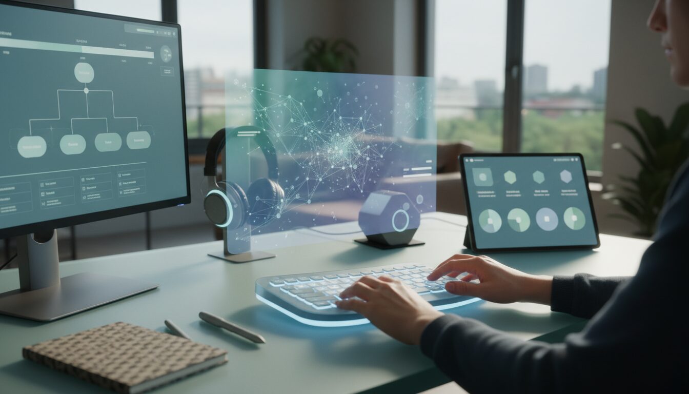 Editorial photograph for article about: AI Productivity Tools That Will Transform Your Daily Workflow in 2026